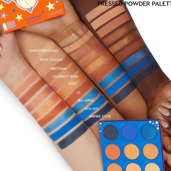 Colourpop x NBA Collab New York Knicks Palette - Picture 4 of 7